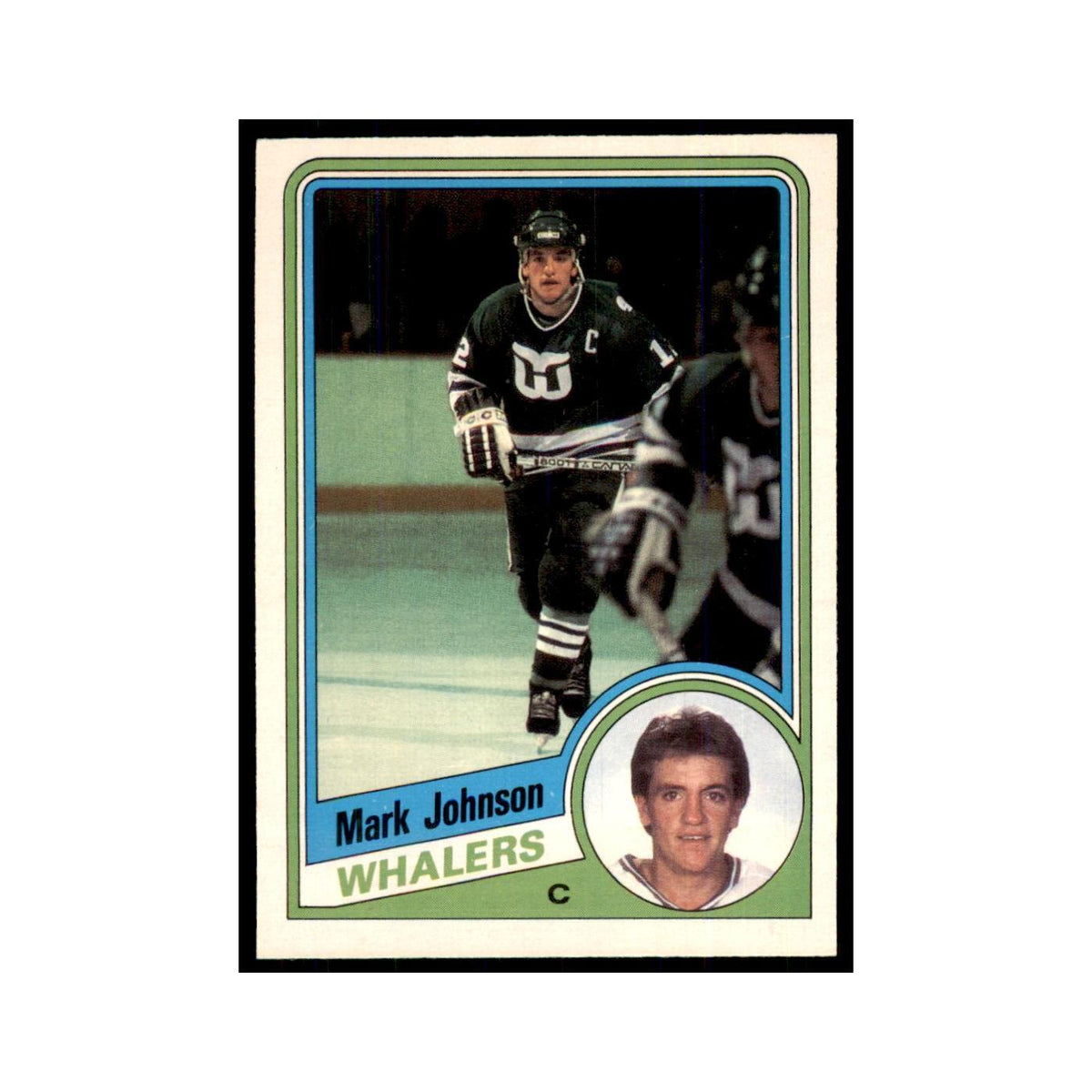 1984 O-Pee-Chee Mark Johnson Hartford Whalers #72