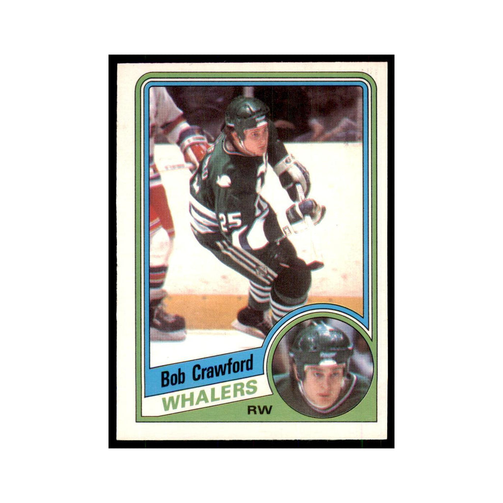 1984 O-Pee-Chee Bob Crawford RC Hartford Whalers #68