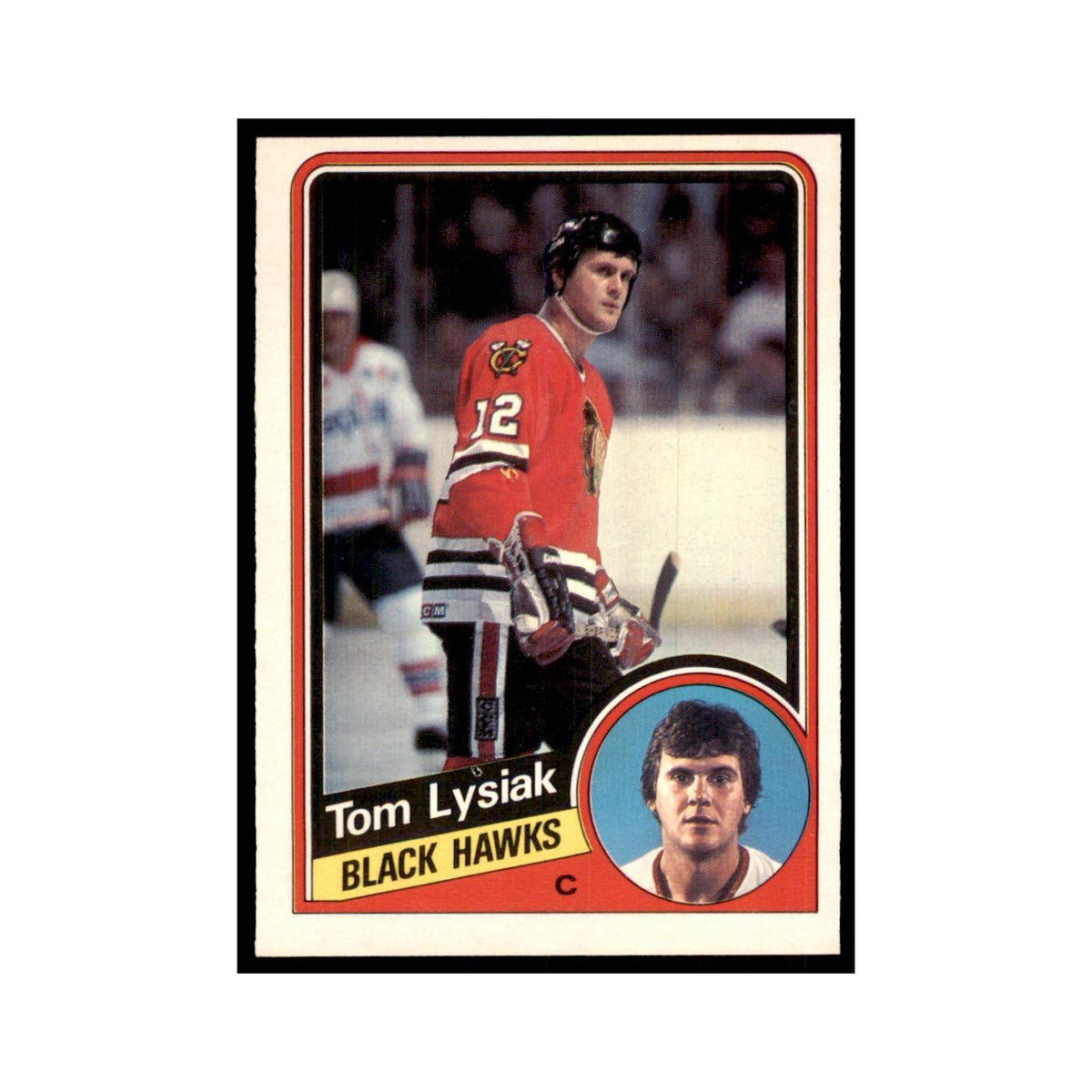 1984 O-Pee-Chee Tom Lysiak Chicago Blackhawks #39