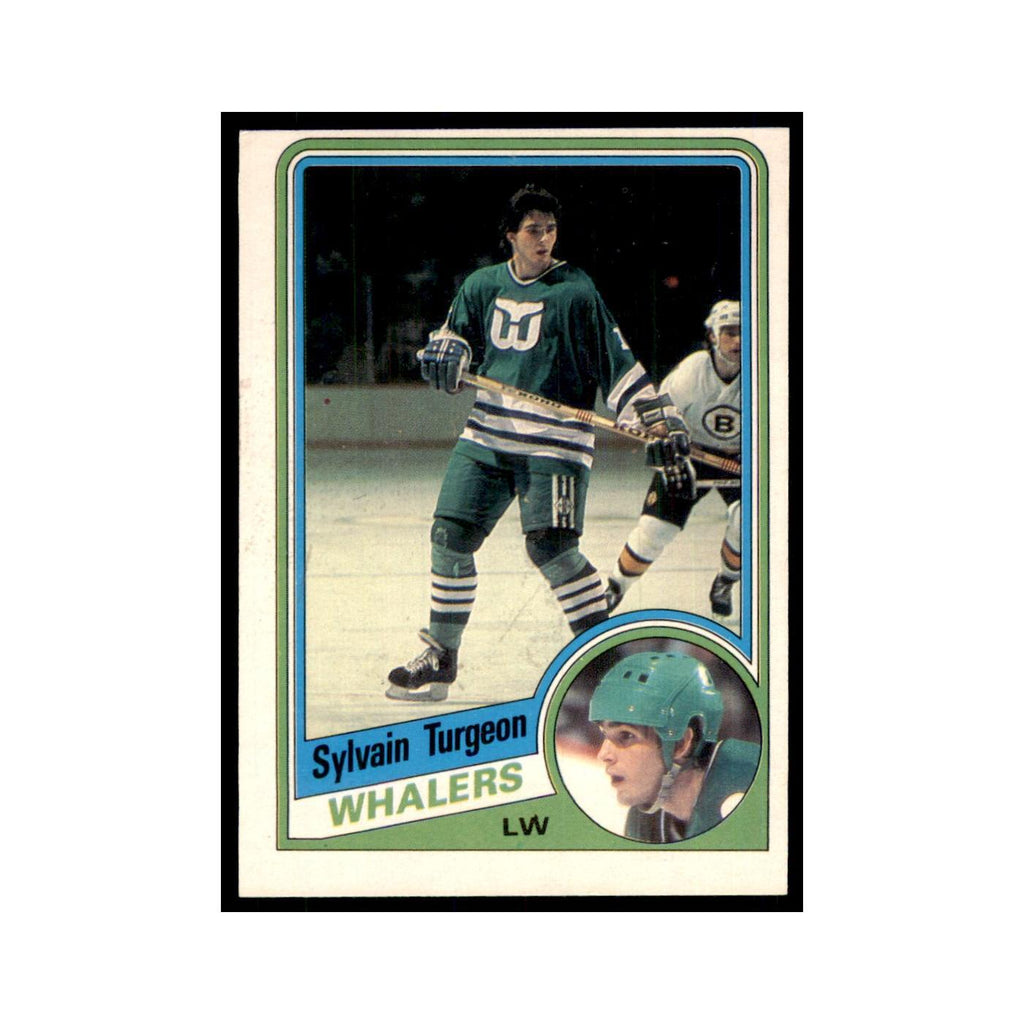 1984 O-Pee-Chee Sylvain Turgeon RC Hartford Whalers #79