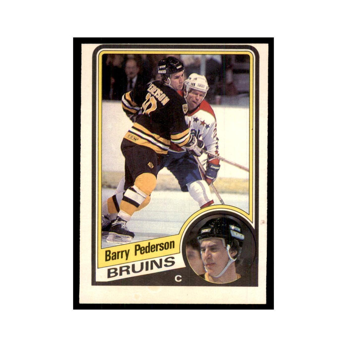 1984 O-Pee-Chee Barry Pederson Boston Bruins #14