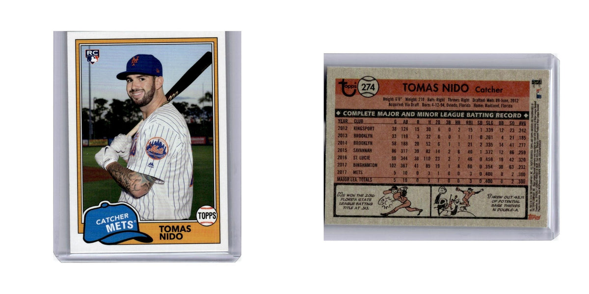2018 Topps Archives Tomas Nido RC Mets #274