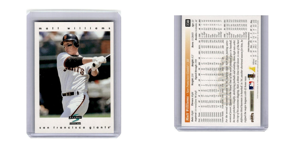 1997 Score Matt Williams Giants #238