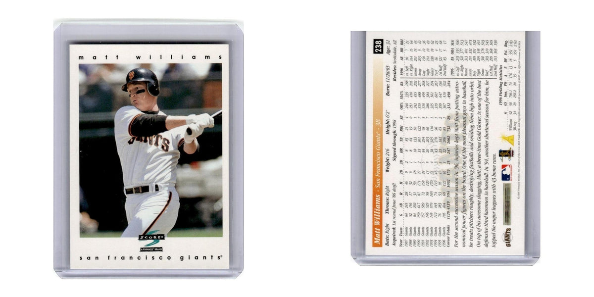 1997 Score Matt Williams Giants #238