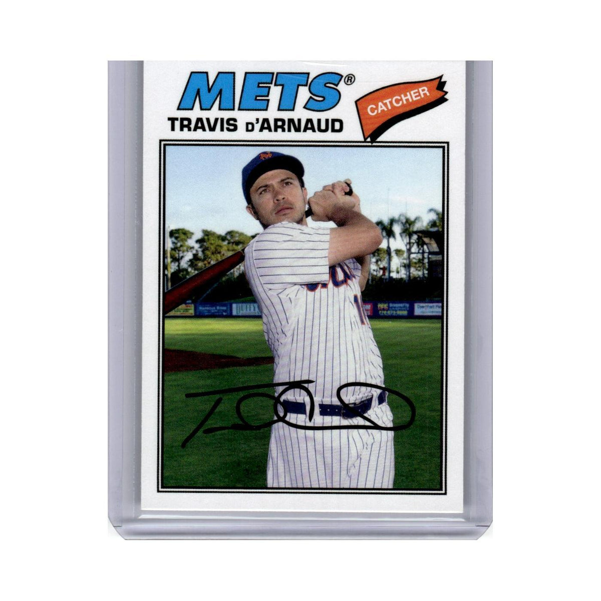 2018 Topps Archives Travis d'Arnaud Mets #158