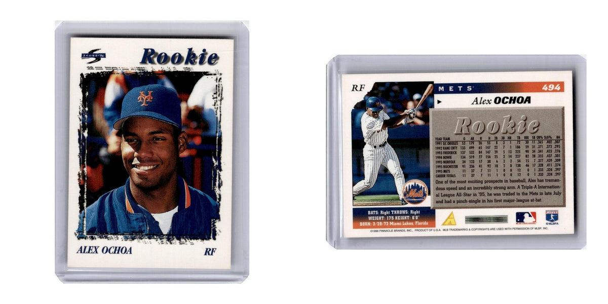1996 Score Alex Ochoa Mets #494
