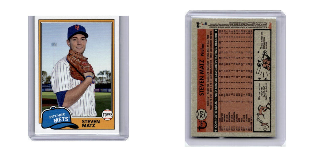2018 Topps Archives Steven Matz Mets #293