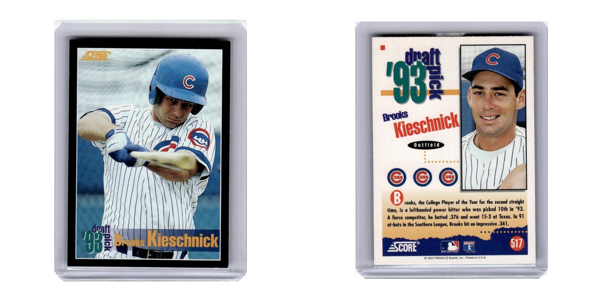 1994 Score Brooks Kieschnick RC Cubs #517