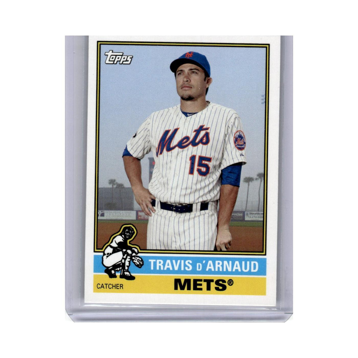 2018 Topps Archives Travis d'Arnaud Mets #156
