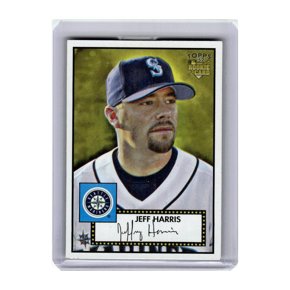 2006 Topps '52 Jeff Harris RC Mariners #250