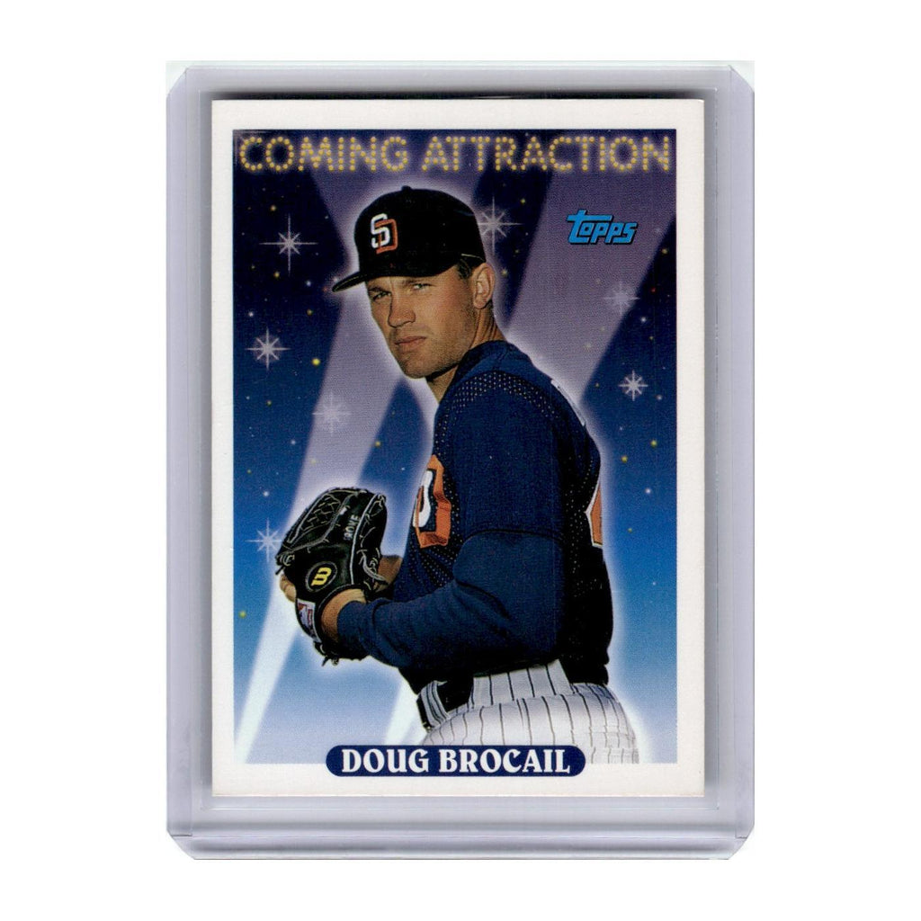 1993 Topps Doug Brocail RC Padres #821
