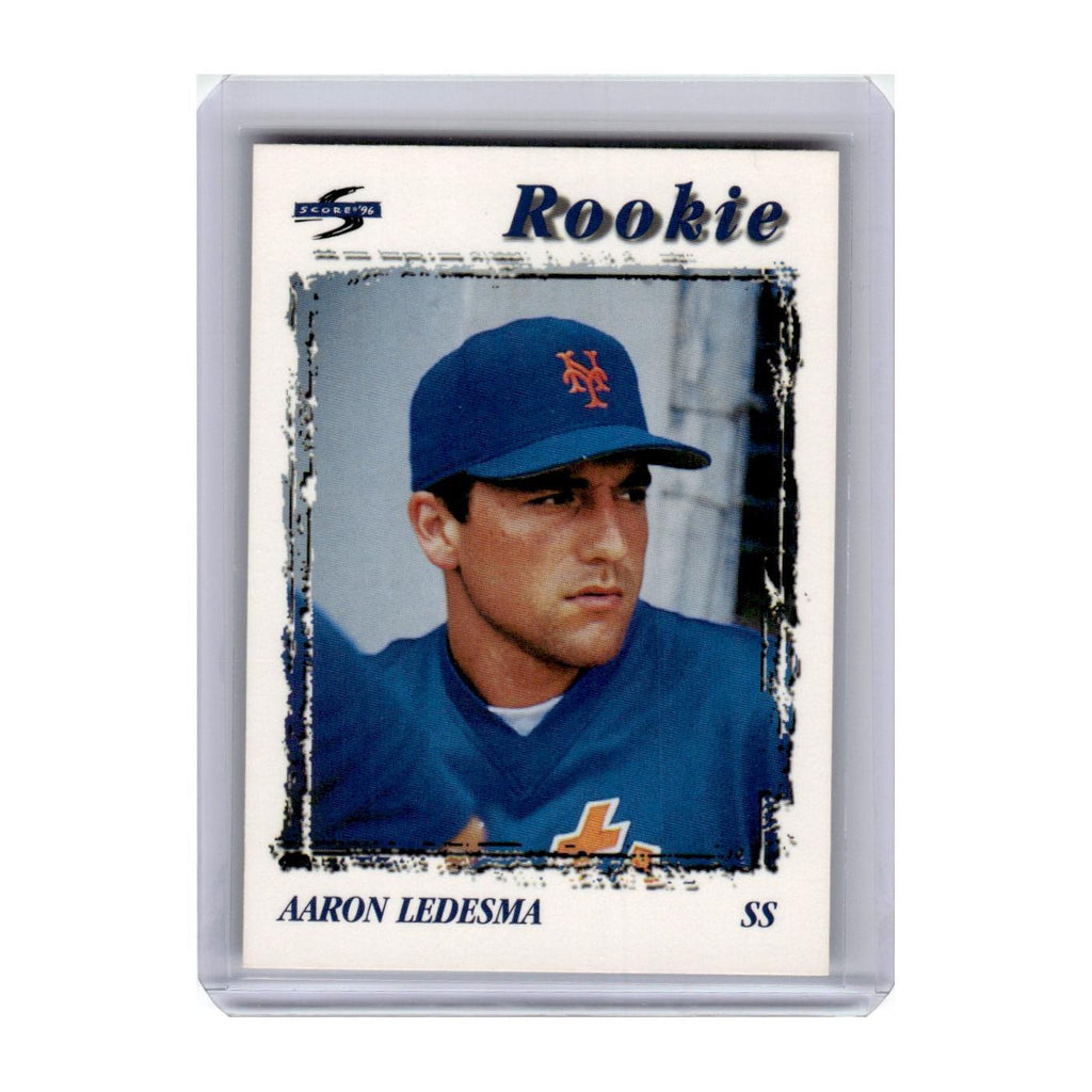 1996 Score Aaron Ledesma Mets #507
