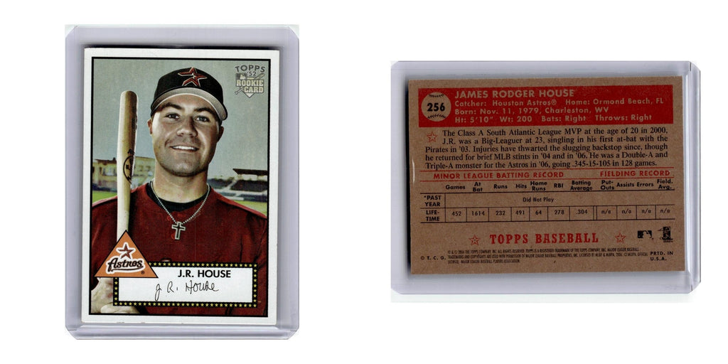 2006 Topps '52 J.R. House RC Astros #256