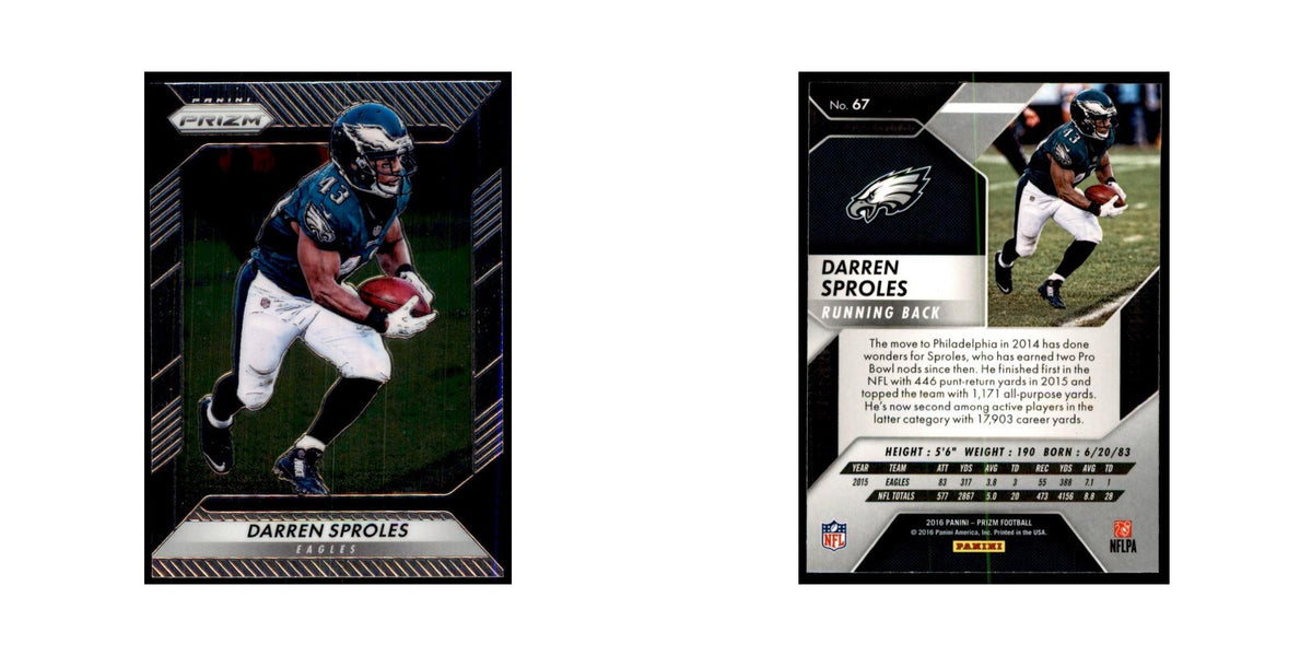 2016 Prizm Darren Sproles Football Cards #67