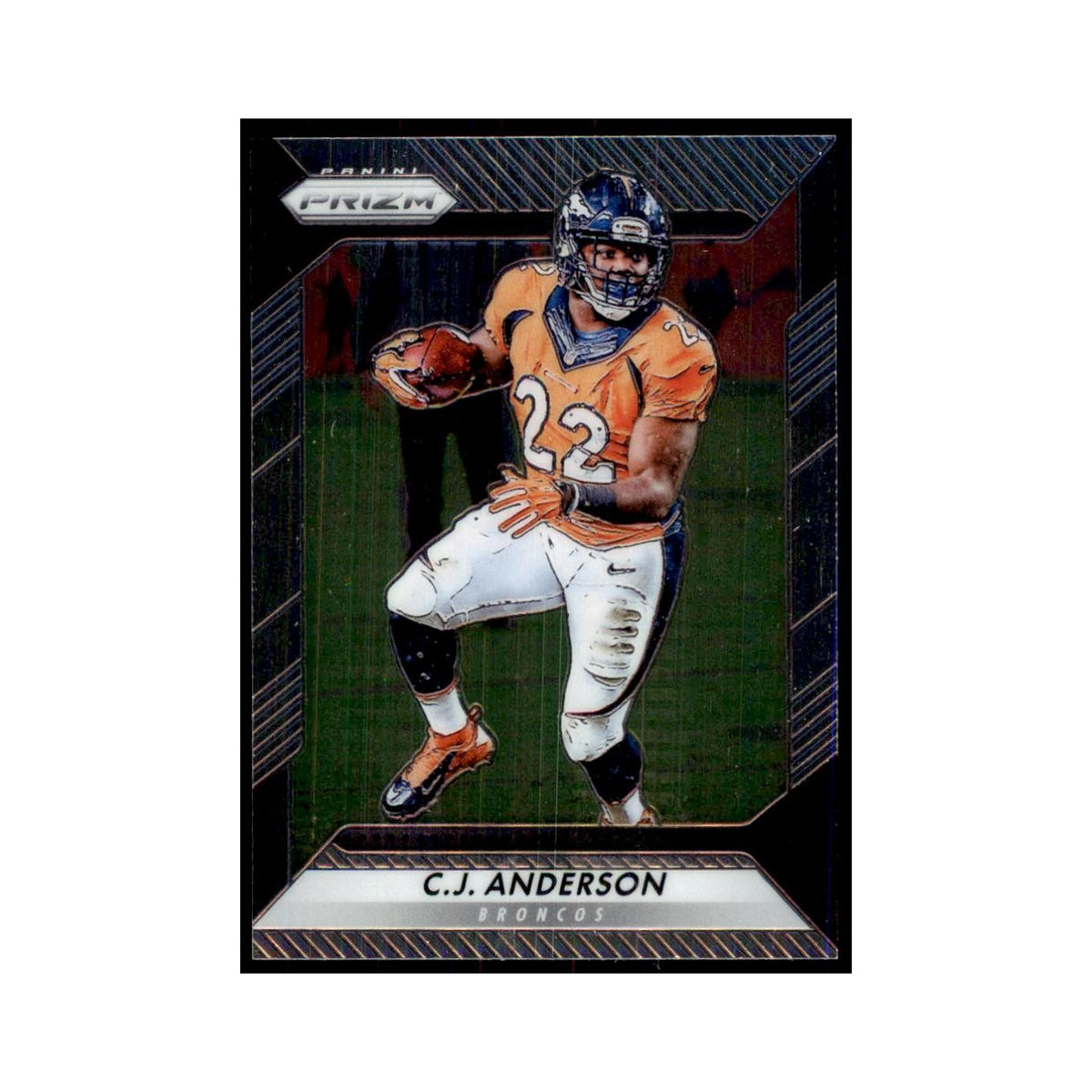2016 Prizm C.J. Anderson Football Cards #114