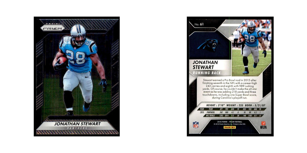 2016 Prizm Jonathan Stewart Football Cards #61