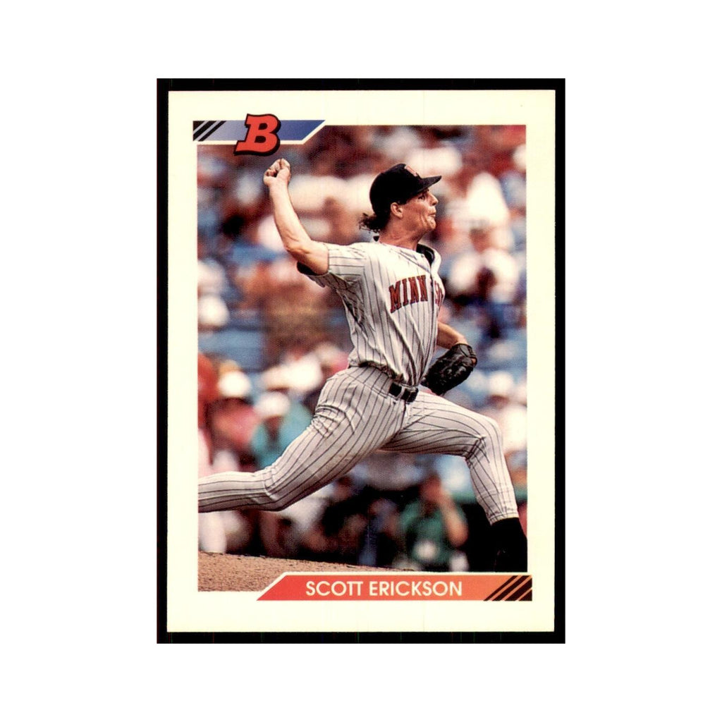 1992 Bowman Scott Erickson Baseball Cards #53