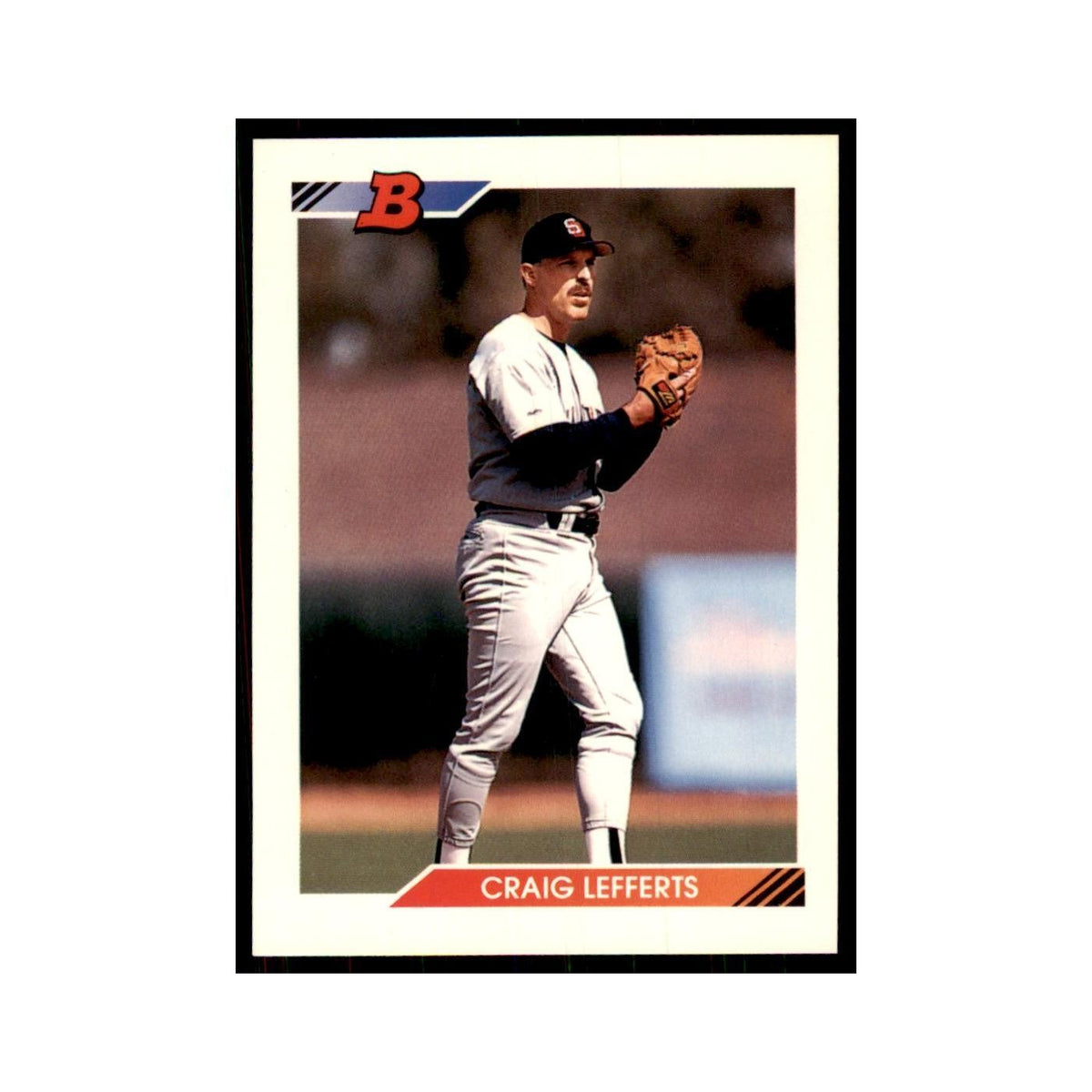 1992 Bowman Craig Lefferts Baseball Cards #105
