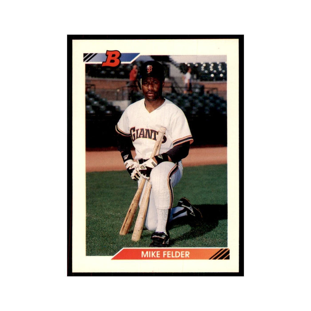 1992 Bowman Mike Felder Baseball Cards #93