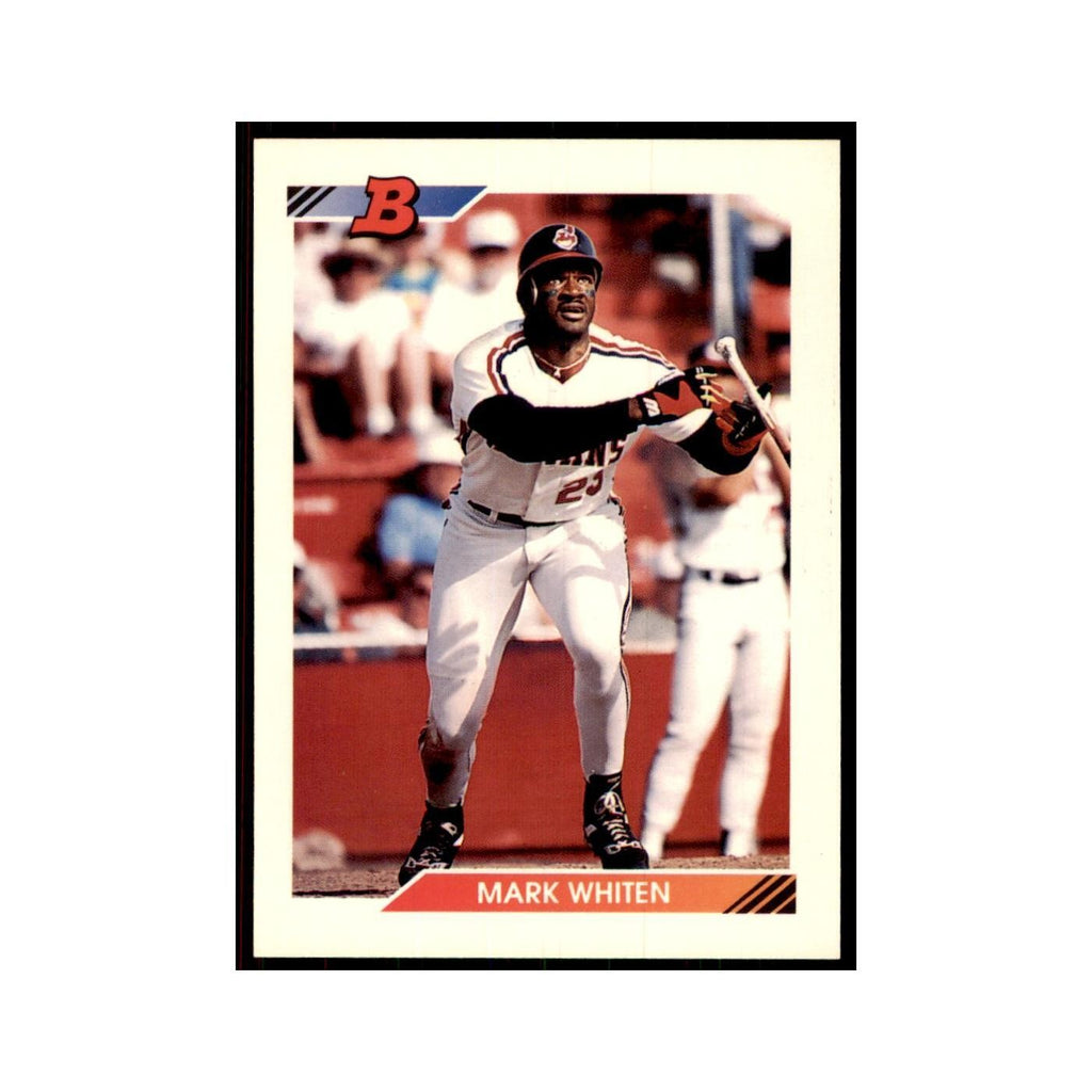 1992 Bowman Mark Whiten Baseball Cards #57