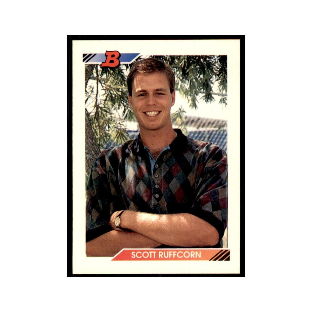1992 Bowman Scott Ruffcorn Baseball Cards #88