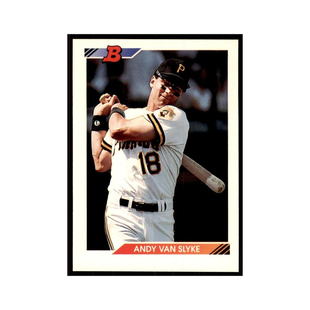 1992 Bowman Andy Van Slyke Baseball Cards #35