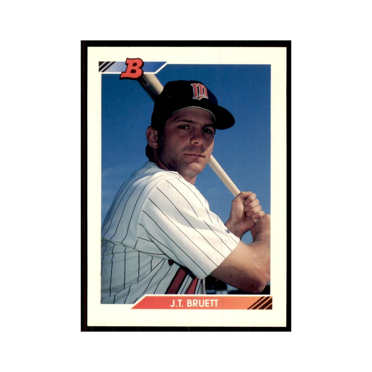 1992 Bowman J.T. Bruett Baseball Cards #112