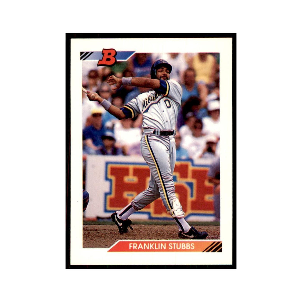 1992 Bowman Franklin Stubbs Baseball Cards #49