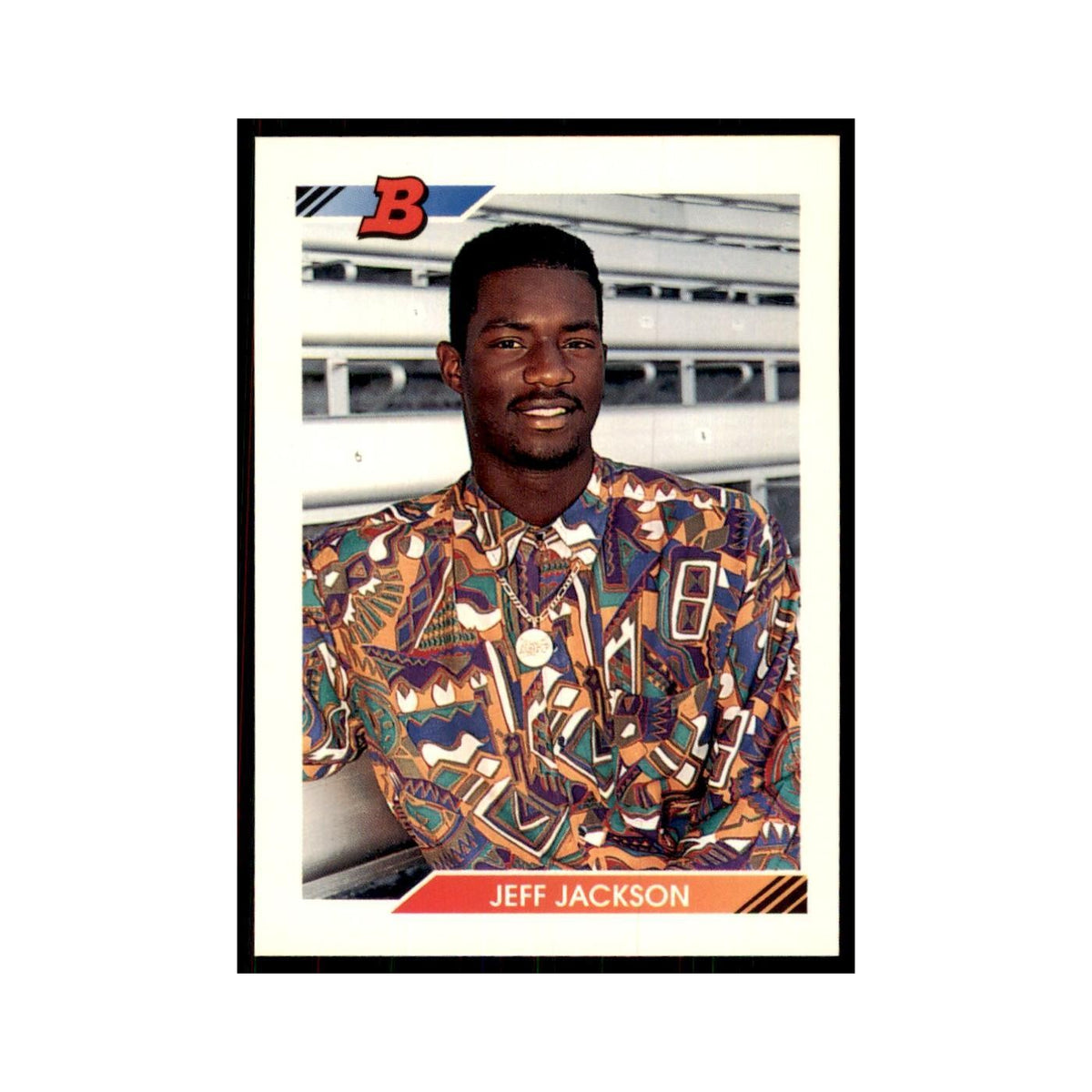1992 Bowman Jeff Jackson Baseball Cards #72