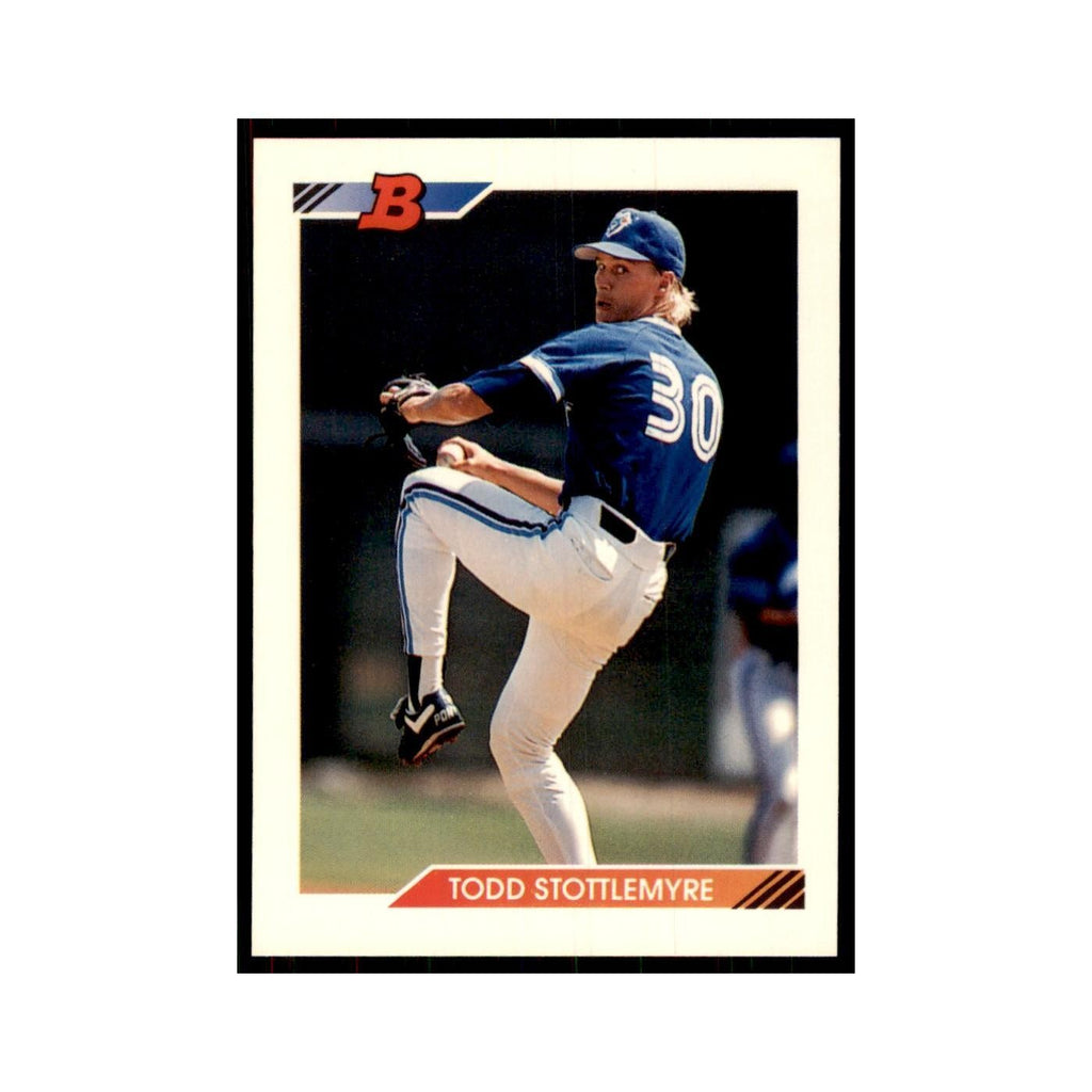 1992 Bowman Todd Stottlemyre Baseball Cards #18
