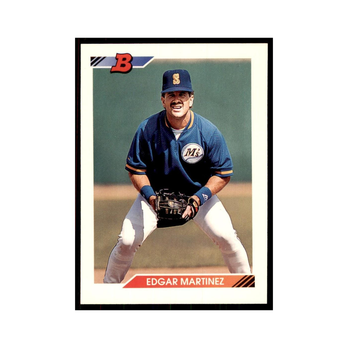 1992 Bowman Edgar Martinez Baseball Cards #33