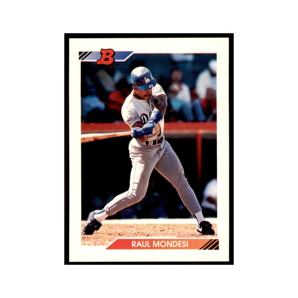 1992 Bowman Raul Mondesi Baseball Cards #64