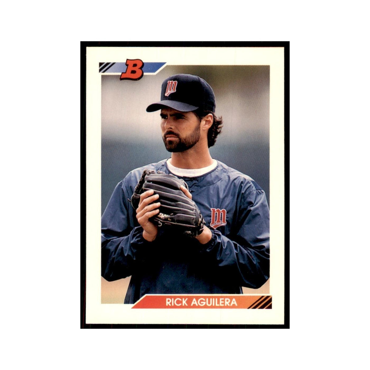 1992 Bowman Rick Aguilera Baseball Cards #89