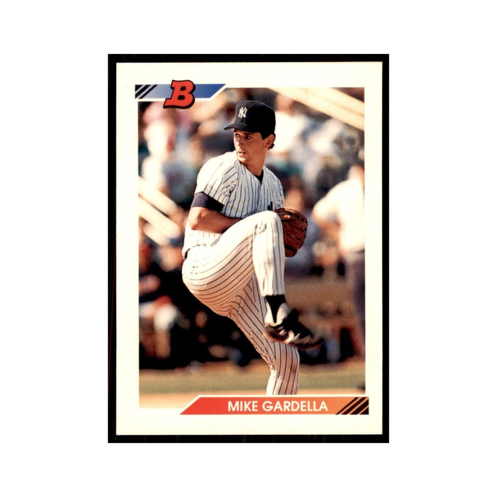 1992 Bowman Mike Gardella Baseball Cards #52