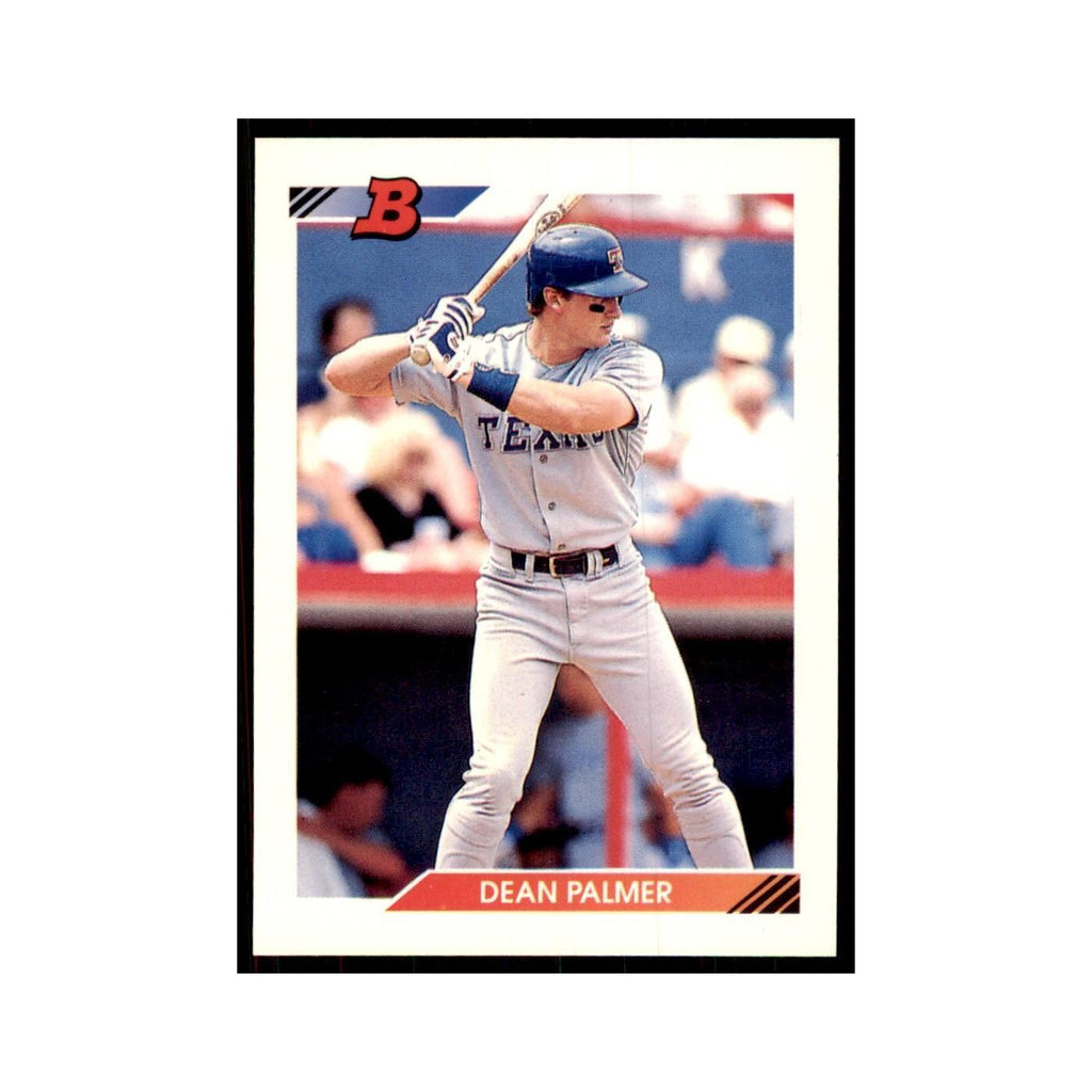 1992 Bowman Dean Palmer Baseball Cards #107