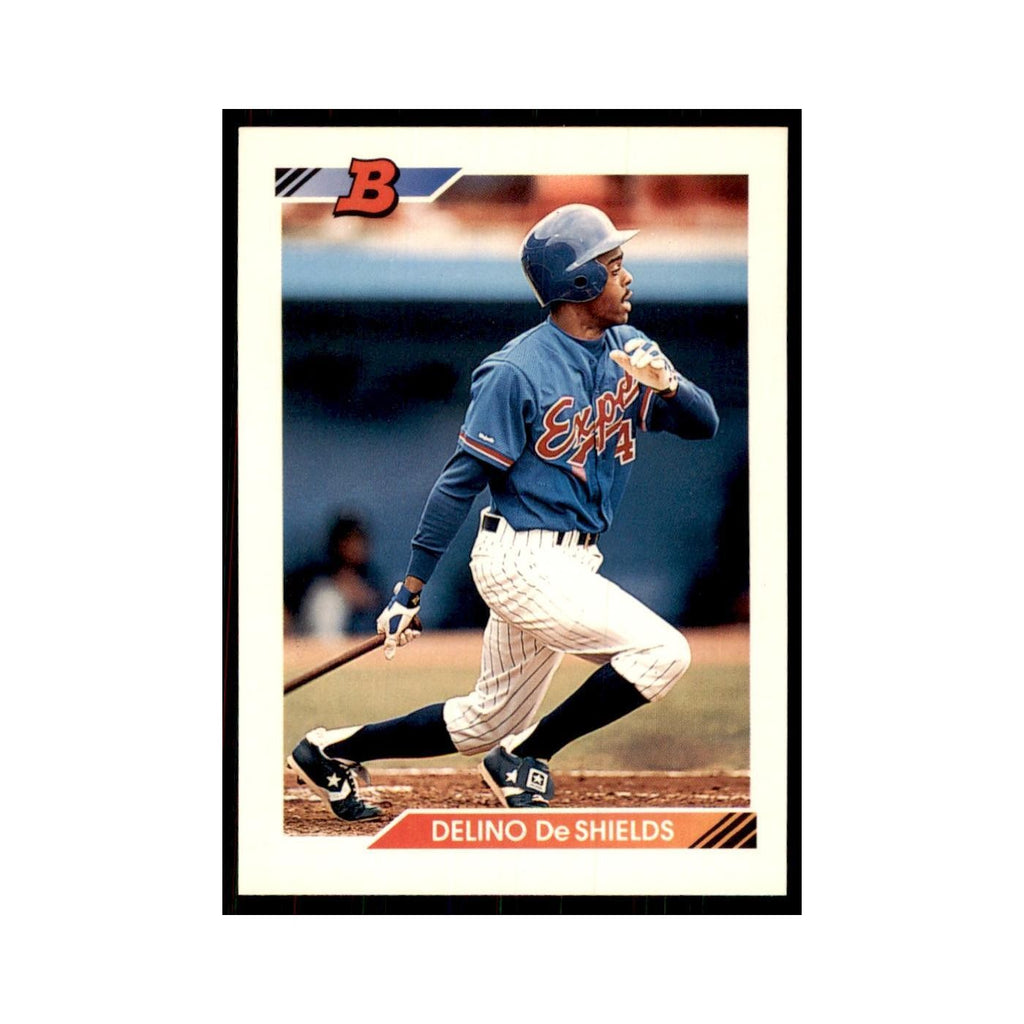 1992 Bowman Delino DeShields Baseball Cards #47
