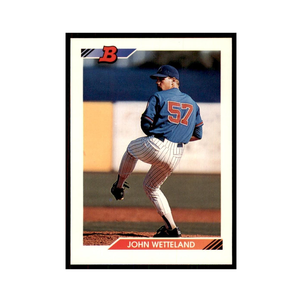 1992 Bowman John Wetteland Baseball Cards #68