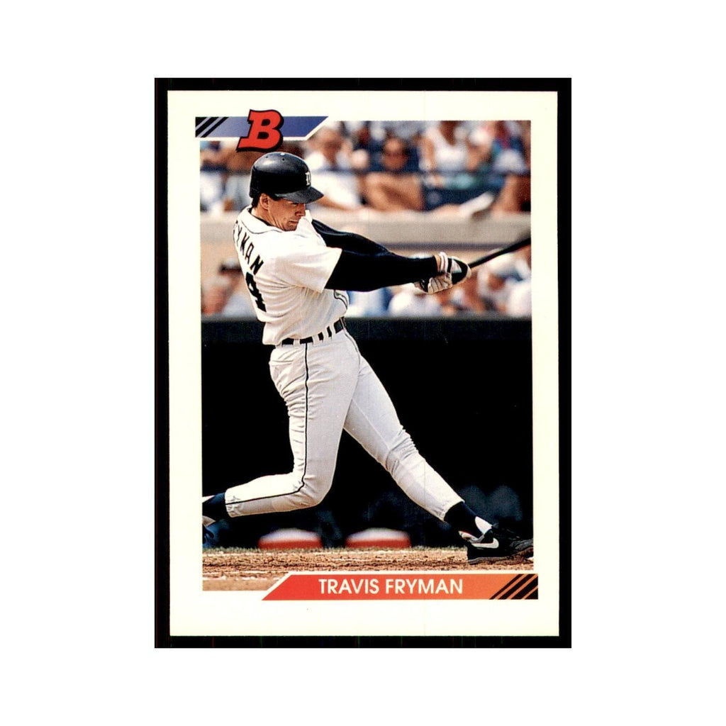 1992 Bowman Travis Fryman Baseball Cards #37