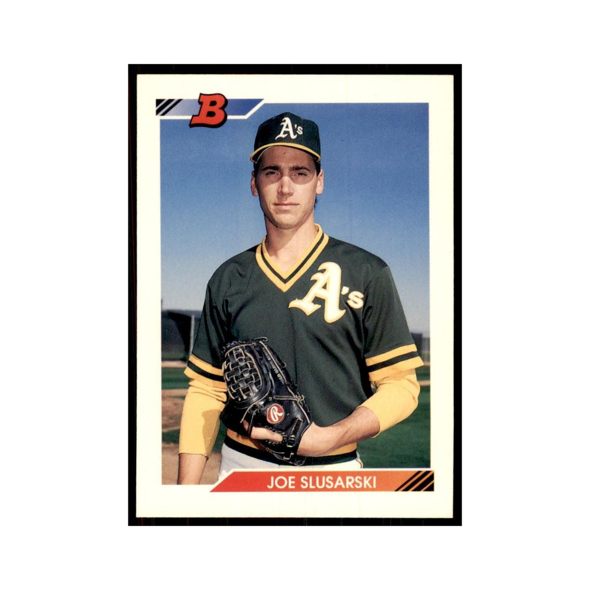 1992 Bowman Joe Slusarski Baseball Cards #58