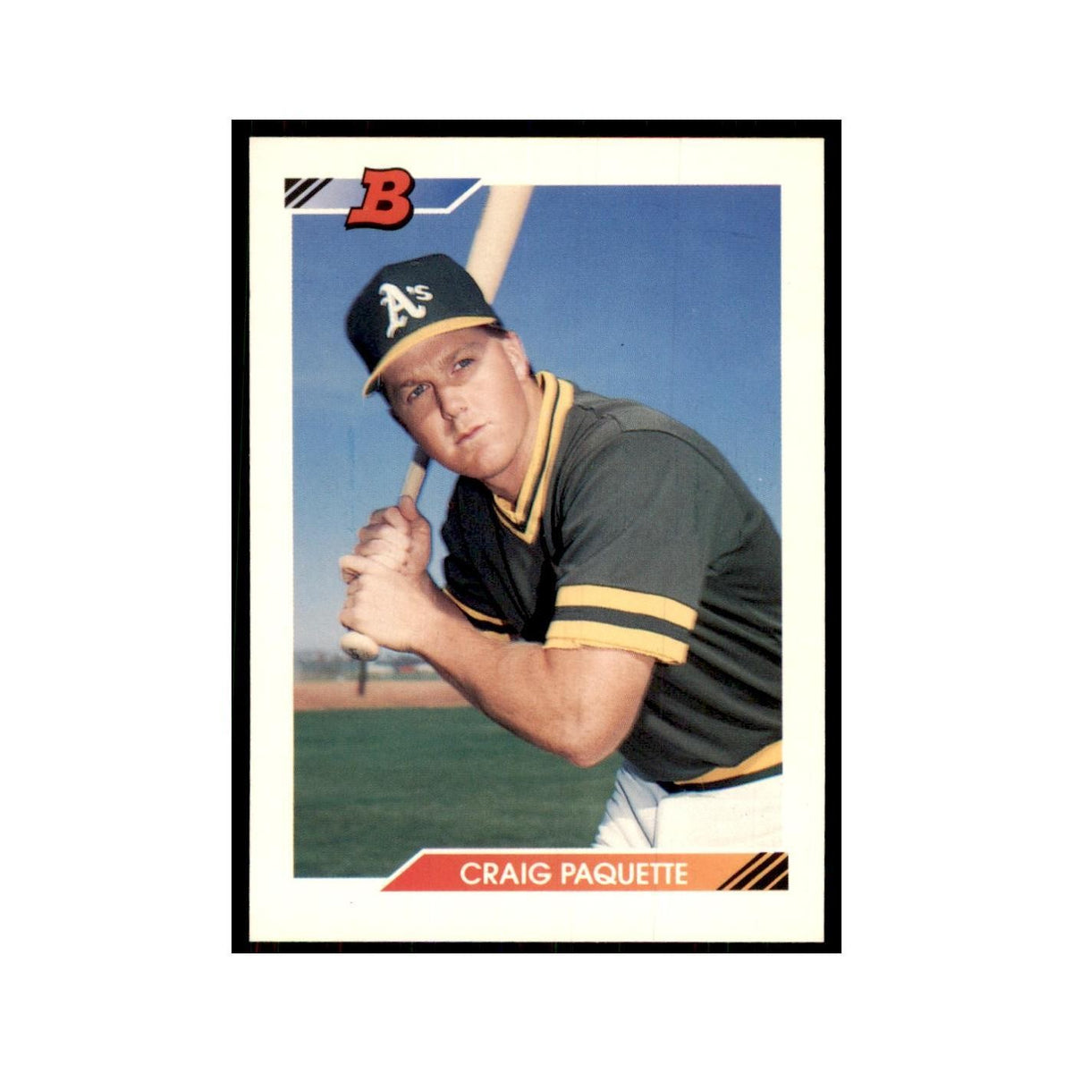 1992 Bowman Craig Paquette Baseball Cards #94