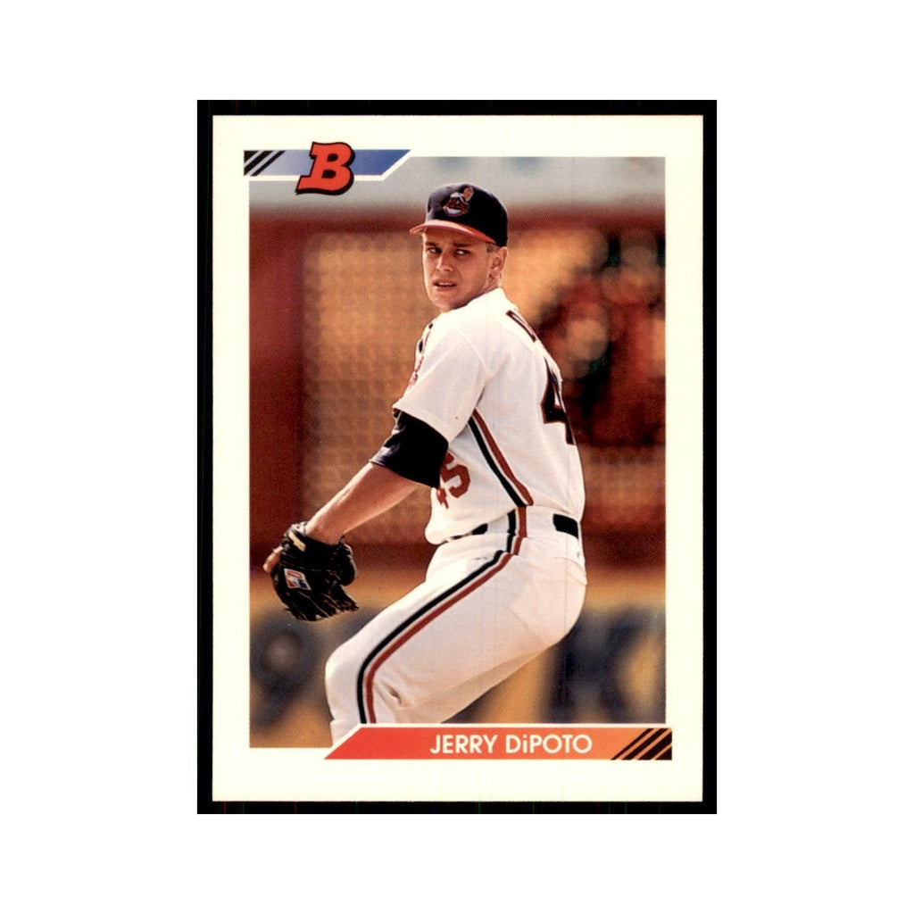 1992 Bowman Jerry DiPoto Baseball Cards #92