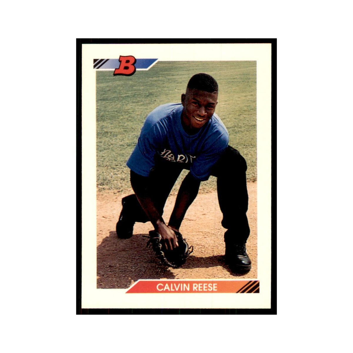 1992 Bowman Calvin Reese Baseball Cards #86