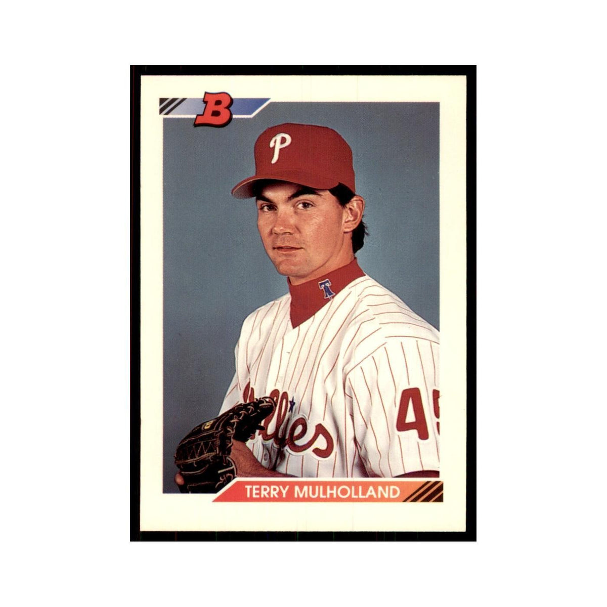 1992 Bowman Terry Mulholland Baseball Cards #39