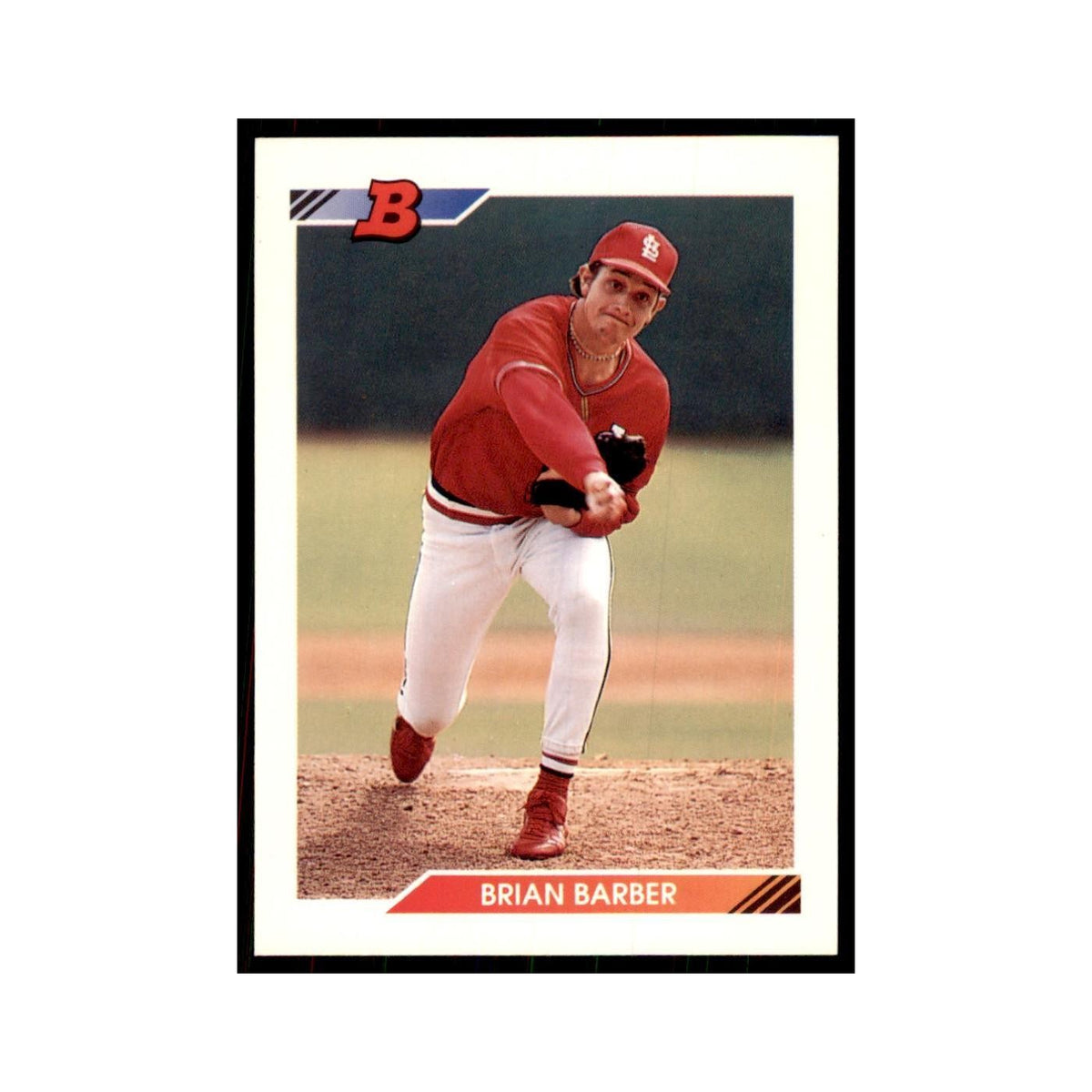 1992 Bowman Brian Barber Baseball Cards #29