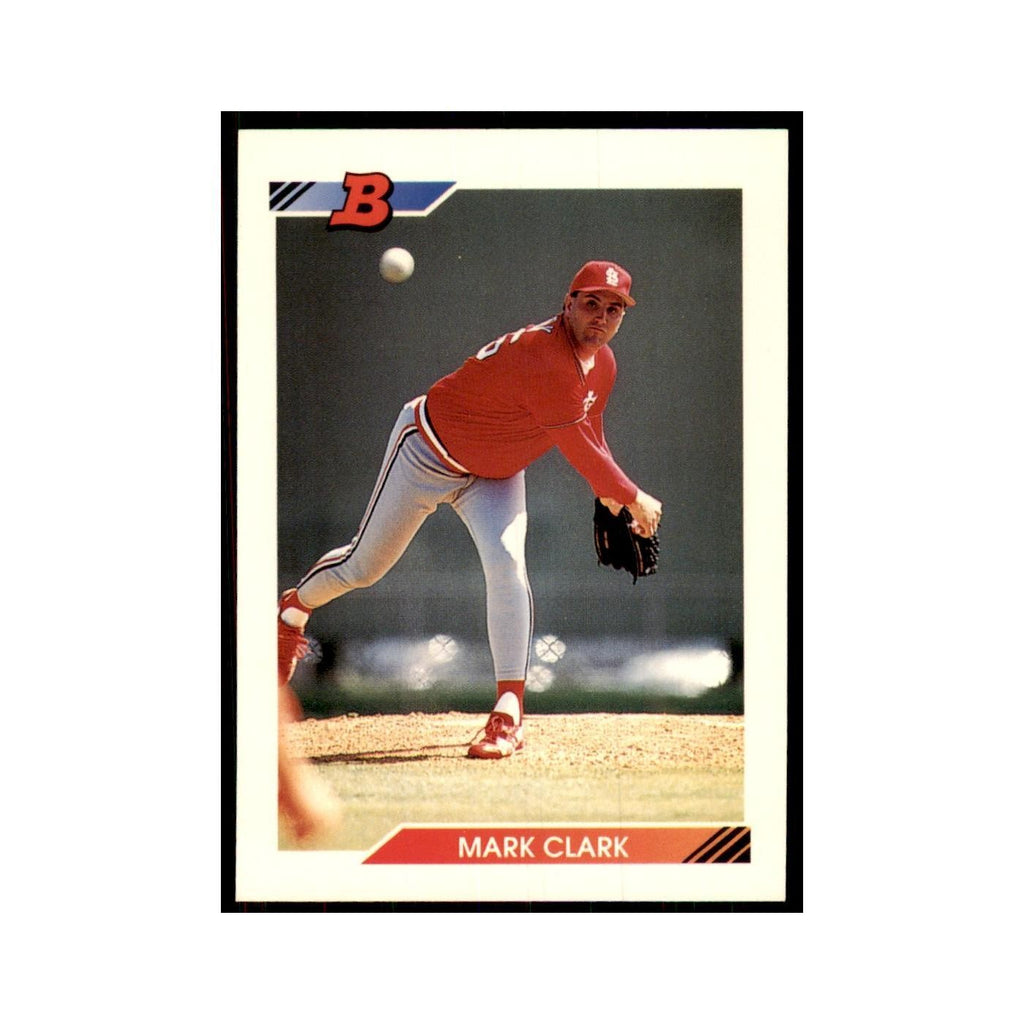 1992 Bowman Mark Clark Baseball Cards #109