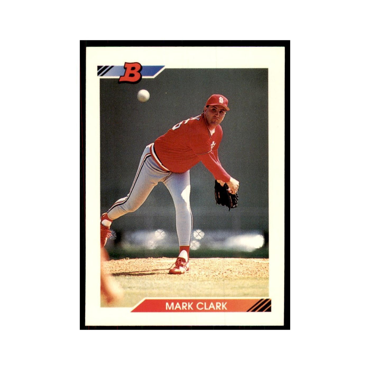 1992 Bowman Mark Clark Baseball Cards #109