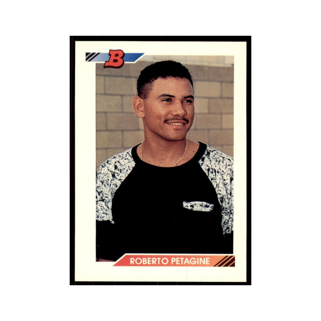 1992 Bowman Roberto Petagine Baseball Cards #31