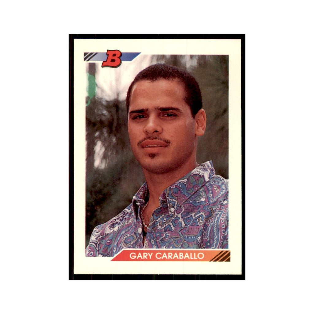1992 Bowman Gary Caraballo Baseball Cards #54