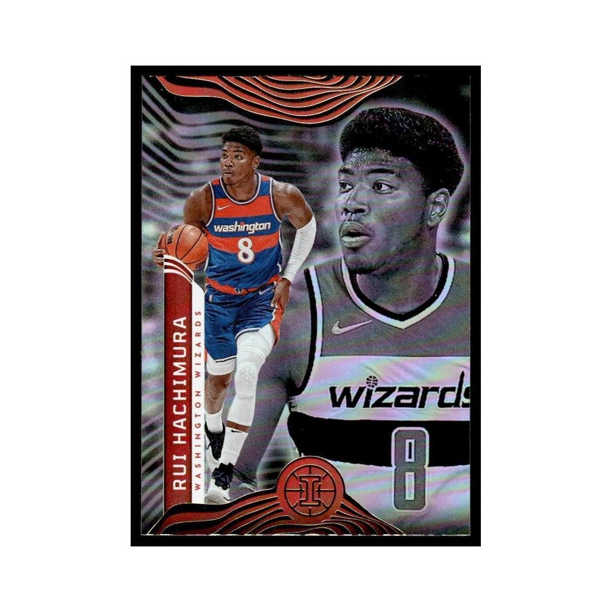 Rui Hachimura 2021 Panini Illusions #69 Washington Wizards Basketball Card NM