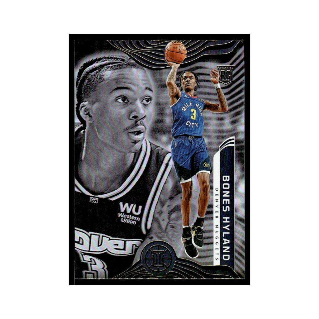 Bones Hyland Rookie 2021 Panini Illusions #176 Denver Nuggets Basketball Card NM